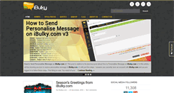 Desktop Screenshot of blog.ibulky.com
